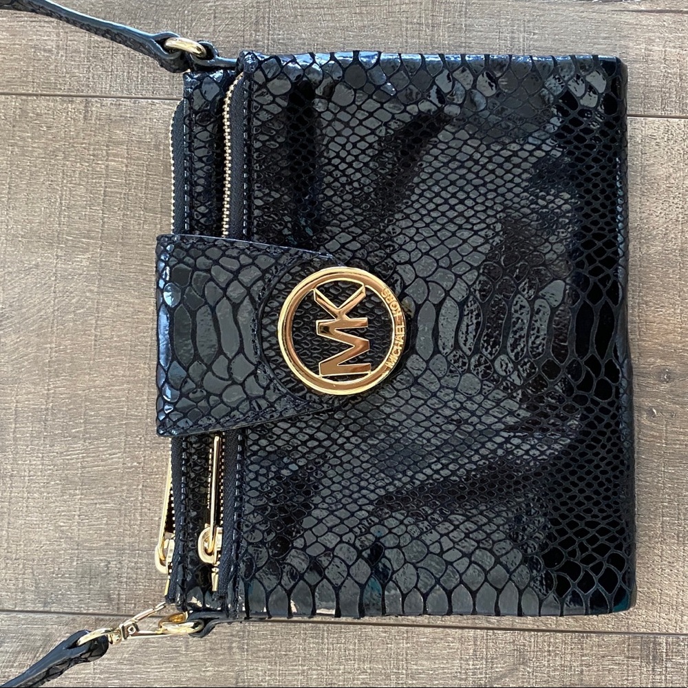 Michael Kors Large Fulton Python Crossbody Bag - image 3